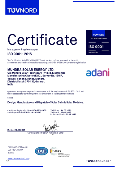 Certificates