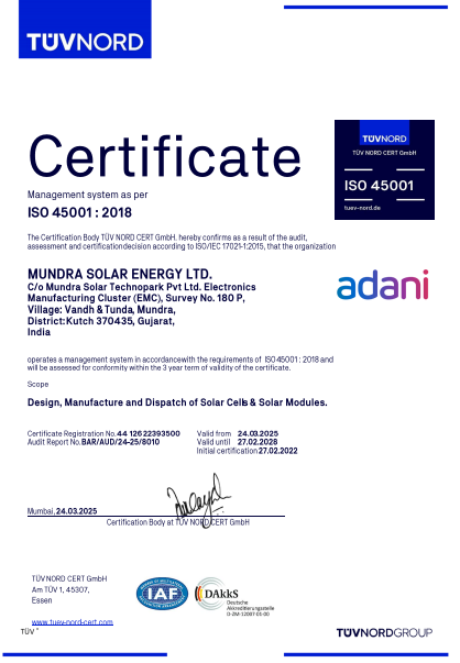 Certificates